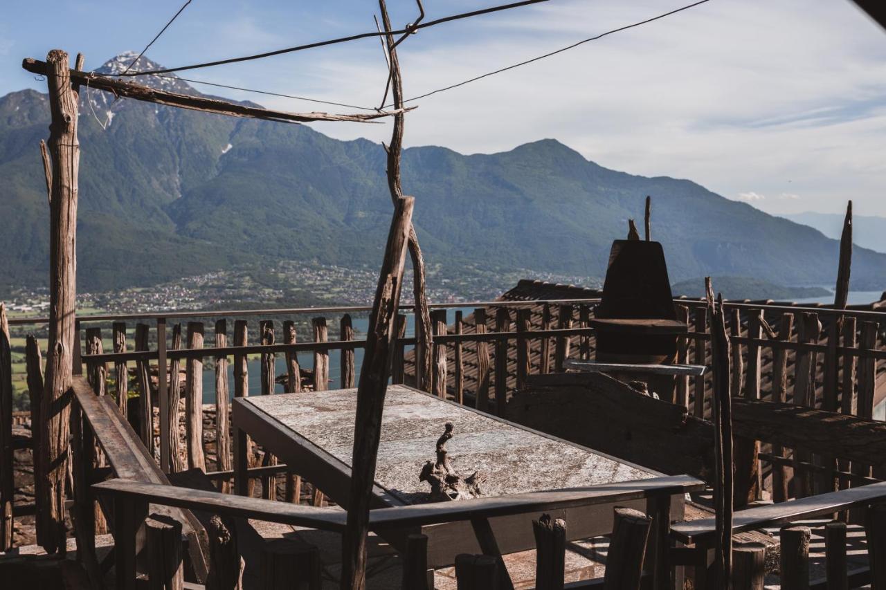 Appartamenti Montemezzo Le Case In Pietra Sorico Dış mekan fotoğraf